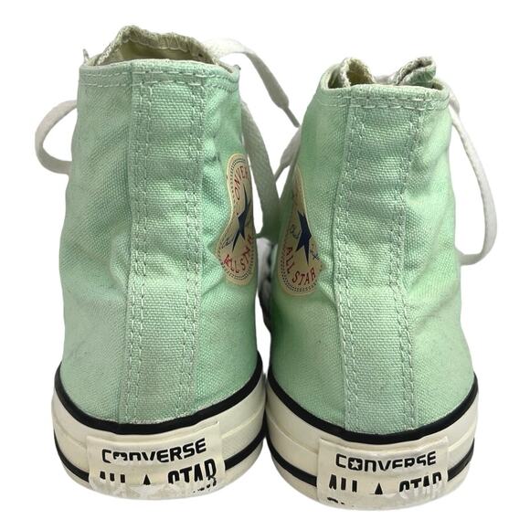 Converse Chuck Taylor All Star Hi Beach Glass Green High Top Sneakers Shoes 7 - Picture 3 of 6